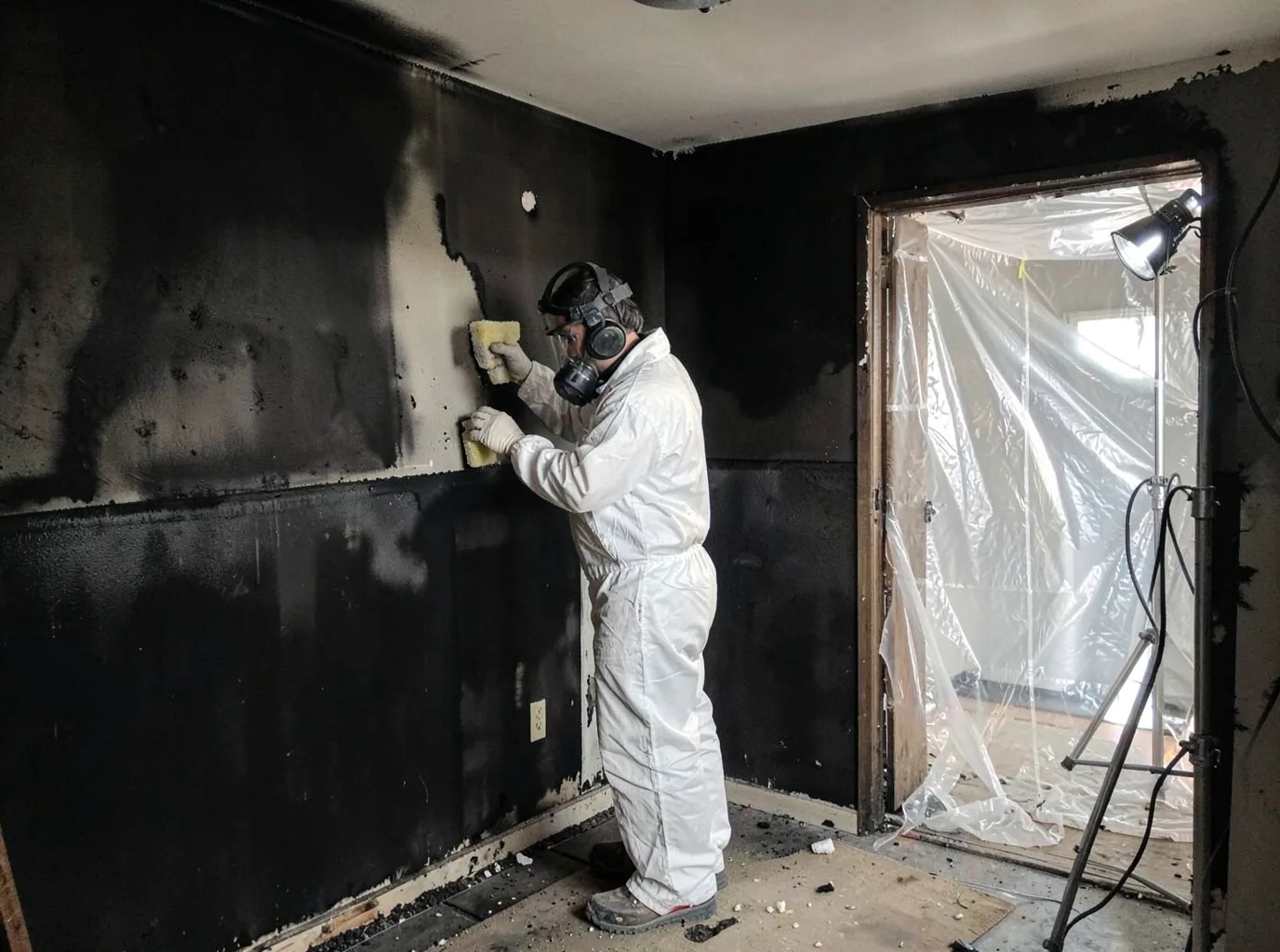 Fire Damage Restoration company in Blue Mountain, MS